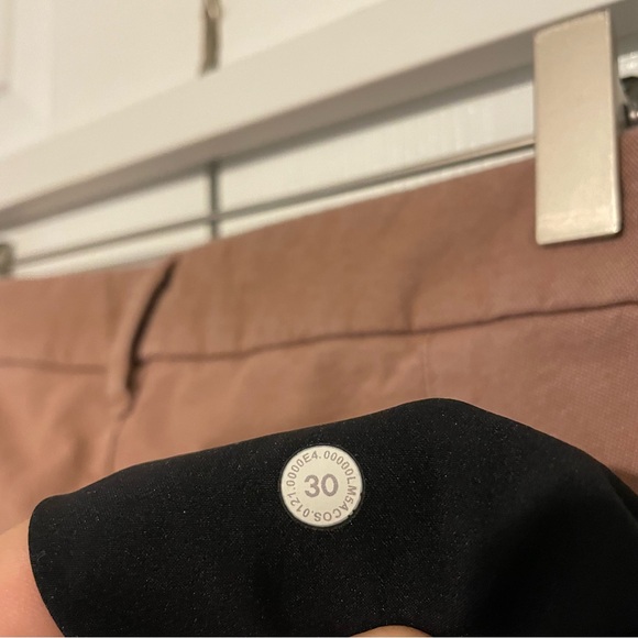 Lululemon Commission Pants Size 30 Slim 32" Length *Clay Earth Dye Cotton - Picture 9 of 9